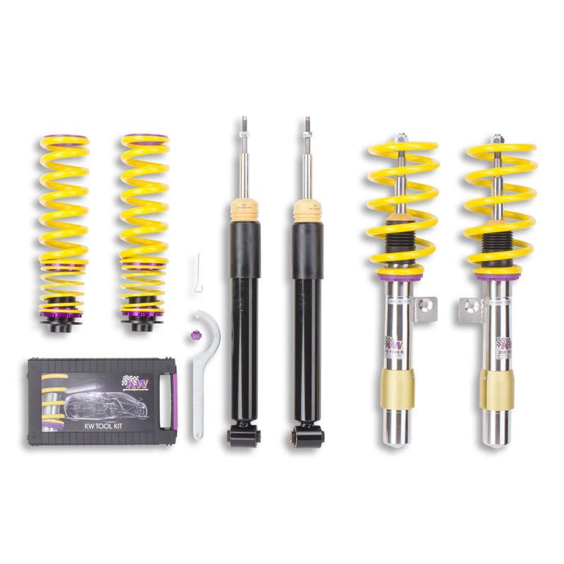 KW Coilover Suspension V1 stainless steel E9x M3
