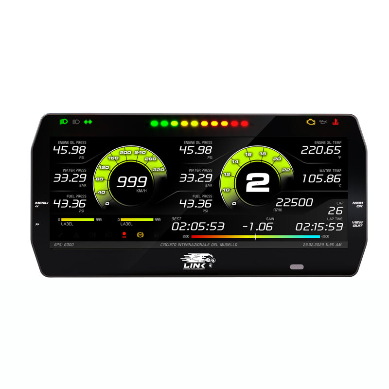 Link Ecu MXT Strada 10" Dash - Street Edition