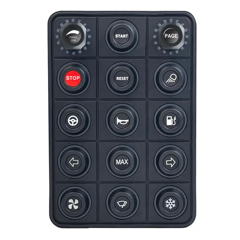 Link Ecu CAN Keypad 15 Button + 2 Rotary Encoders